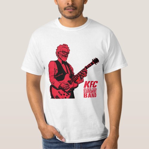 KFC and the Sunshine Band _ Guitar Dan Front T_Shirt