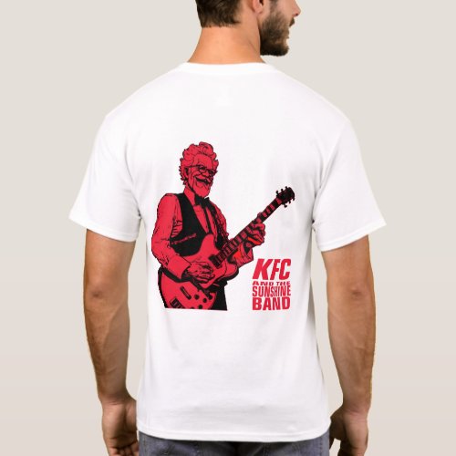 KFC and the Sunshine Band with Guitar Dan  T_Shirt