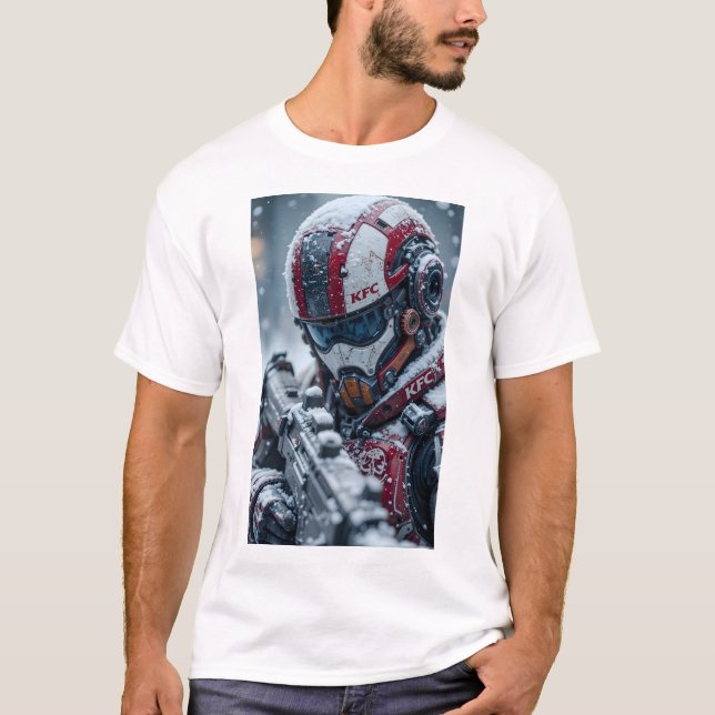 KFC Robot Armored Tshirt  (Front)