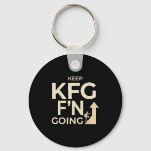 Kfg Keep F'n Going Military Style  Keychain