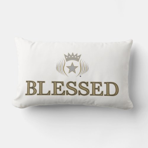 KFGK Blessed Collection Jer17_7 Blessed Lumbar Pillow