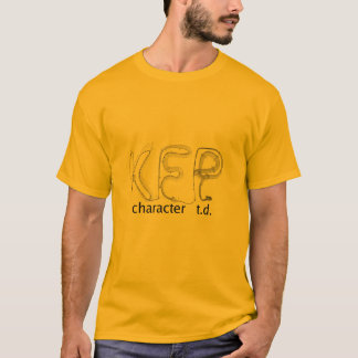KFP character TD T-shirt (light color)