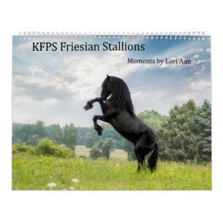KFPS Friesian Stallion Calendar