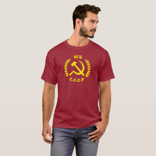 KGB CCCP Hammer and Sickle T-Shirt