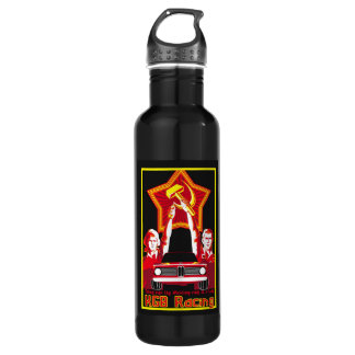 KGB-Racing Poster Water Bottle