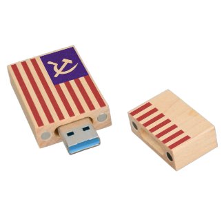 KGB Spy Drive Wood USB 3.0 Flash Drive