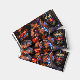KGOD Radio Late Night Hershey Bar Favors