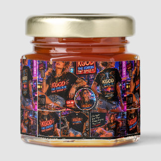 KGOD Radio Late Night Honey Jar Favors