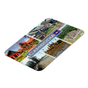 KH Cambodia - Phnom Penh  - Magnet