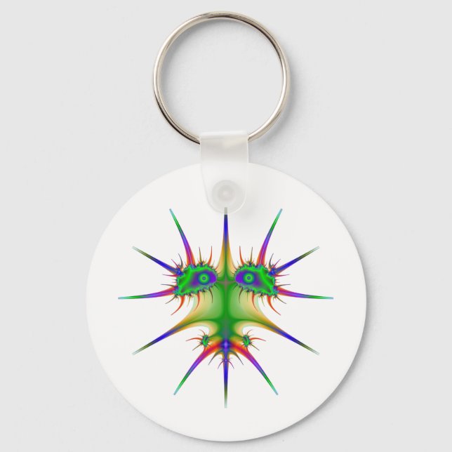 Khabarovsk Bug Keychain (Front)