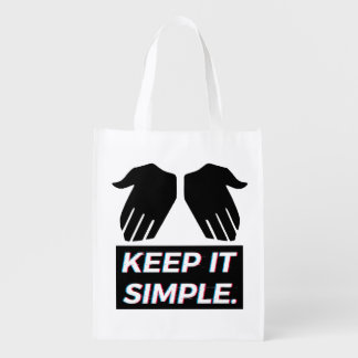 khaby lame simple grocery bag