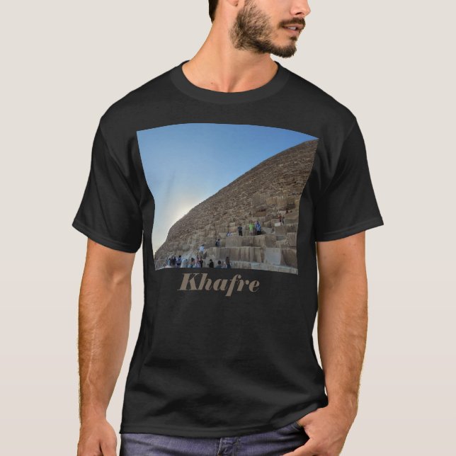 Khafre Pyramid, Giza T-Shirt (Front)