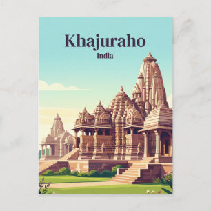 Khajuraho India Postcard