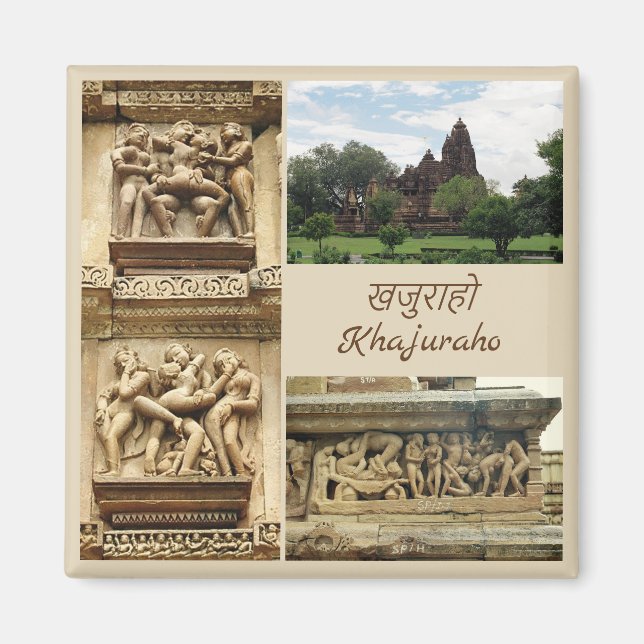 Khajuraho Magnet (Front)