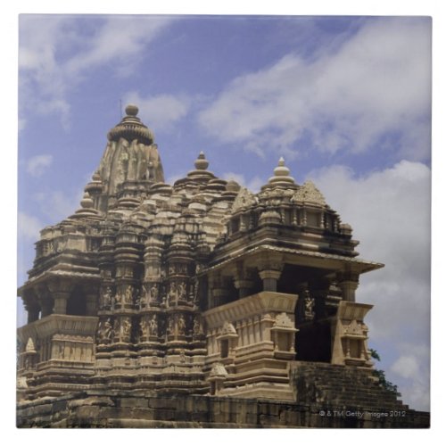 Khajuraho Temple Madhya Pradesh India Ceramic Tile