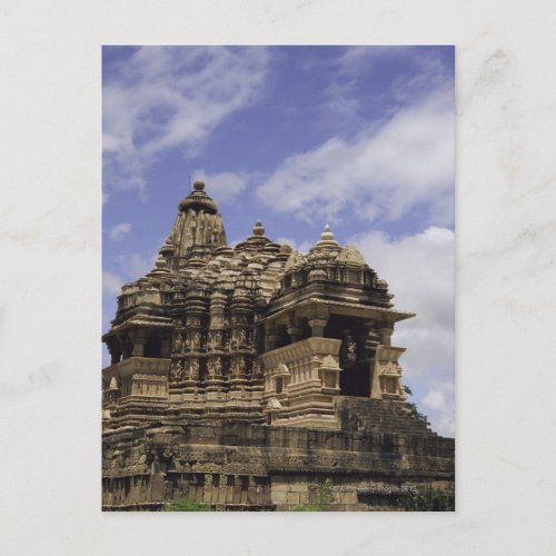 Khajuraho Temple Madhya Pradesh India Postcard