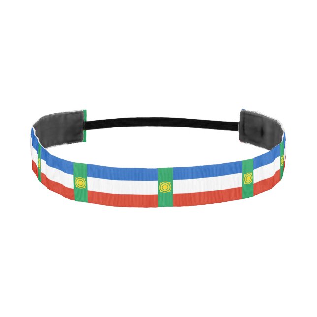 Khakassia Flag Athletic Headband (Front)