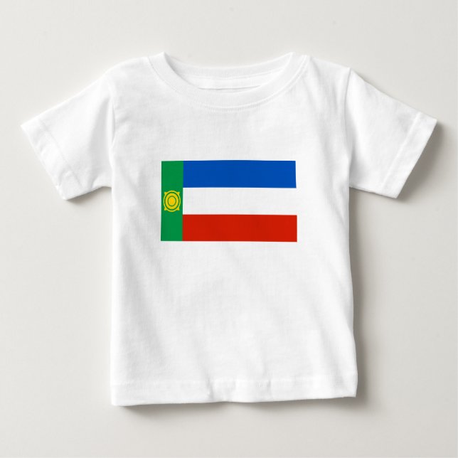 Khakassia Flag Baby T-Shirt (Front)