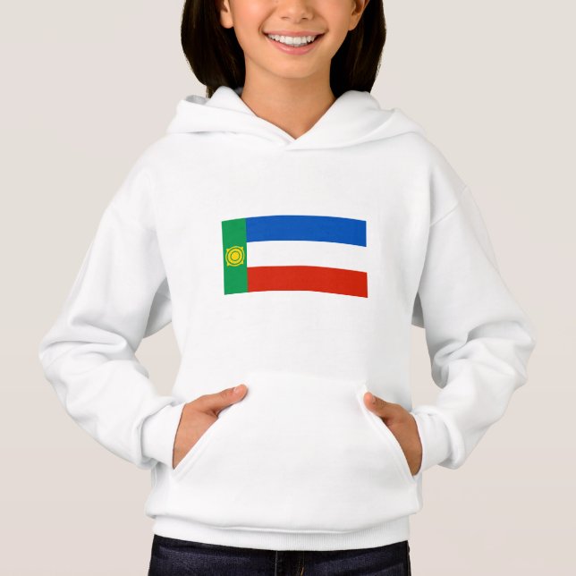 Khakassia Flag Hoodie (Front)