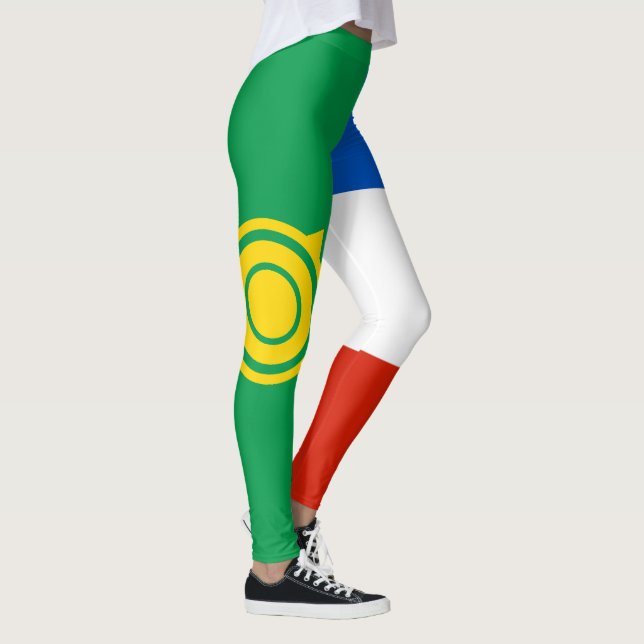 Khakassia Flag Leggings (Right)