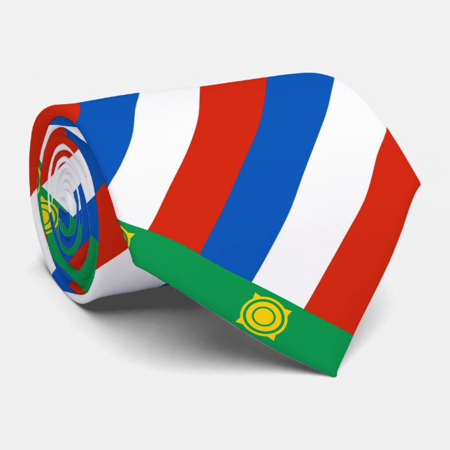 Khakassia Flag Neck Tie (Rolled)