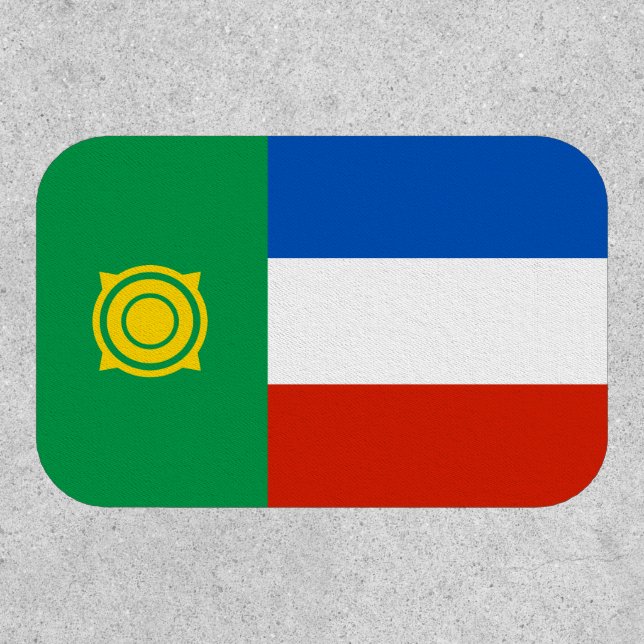 Khakassia Flag Patch (Front)