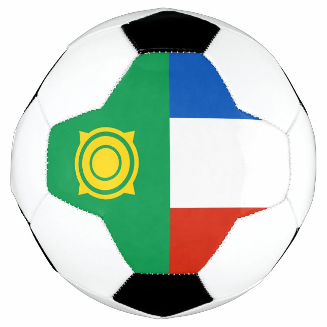 Khakassia Flag Soccer Ball (Front)