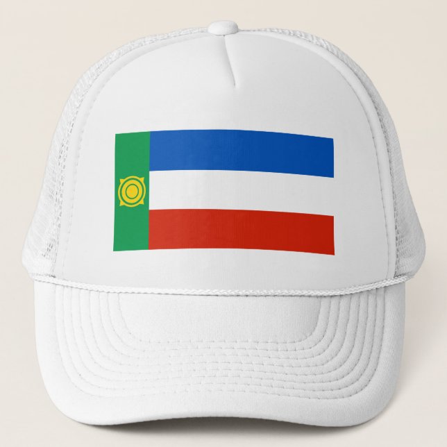 Khakassia Flag Trucker Hat (Front)