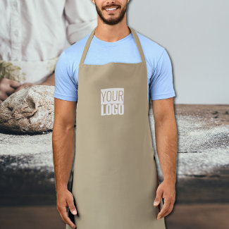  Khaki bakery - add logo apron