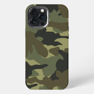 Khaki Camo Military Camouflage Cool Manly iPhone 13 Pro Max Case