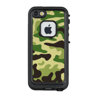 Khaki camouflage pattern LifeProof FRĒ iPhone SE/5/5s case
