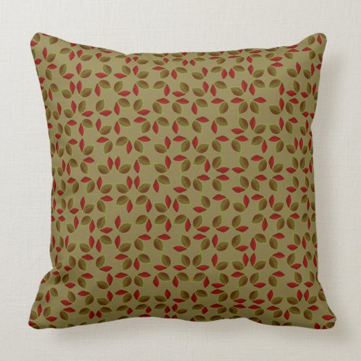 Green Print Pillows Decorative & Throw Pillows Zazzle