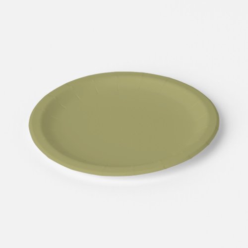 Khaki Paper Plates