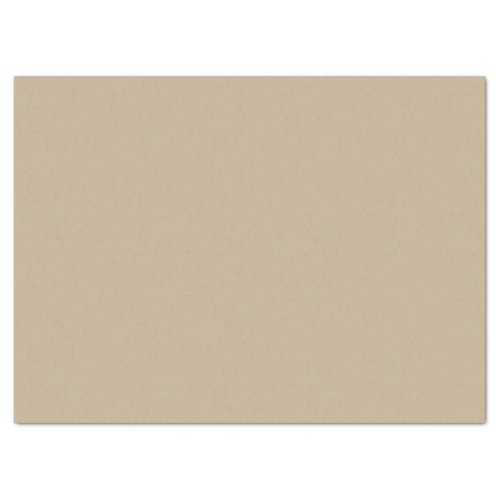 Khaki Solid Color Tissue Paper