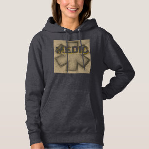 Khaki Women's Medic  Hoodie