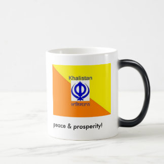 Khalistan, Khalsa Raj, Color Morph Mug