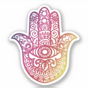 Khamsa Hand Good luck Sticker
