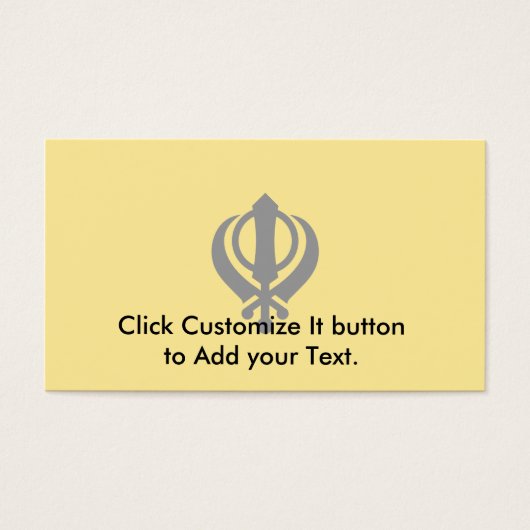 Khanda Sikhism (Front)