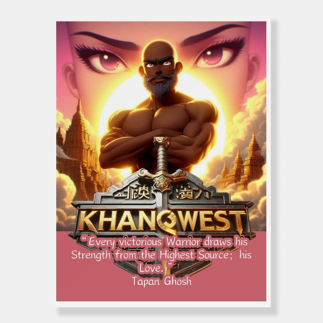 Khanqwest-His Love Foam Board (Front)