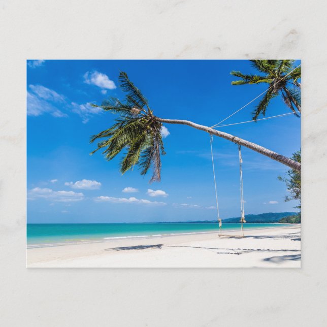Khao Lak Beach Phuket Thailand gift Poster Holiday Postcard (Front)