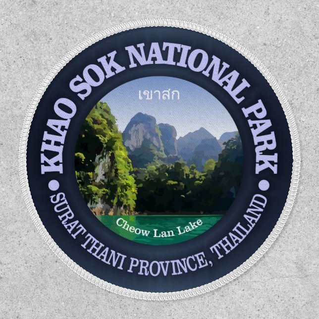 Khao Sok National Park  Patch (Front)