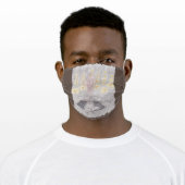 Khaos Crystal Adult Cloth Face Mask (Worn)