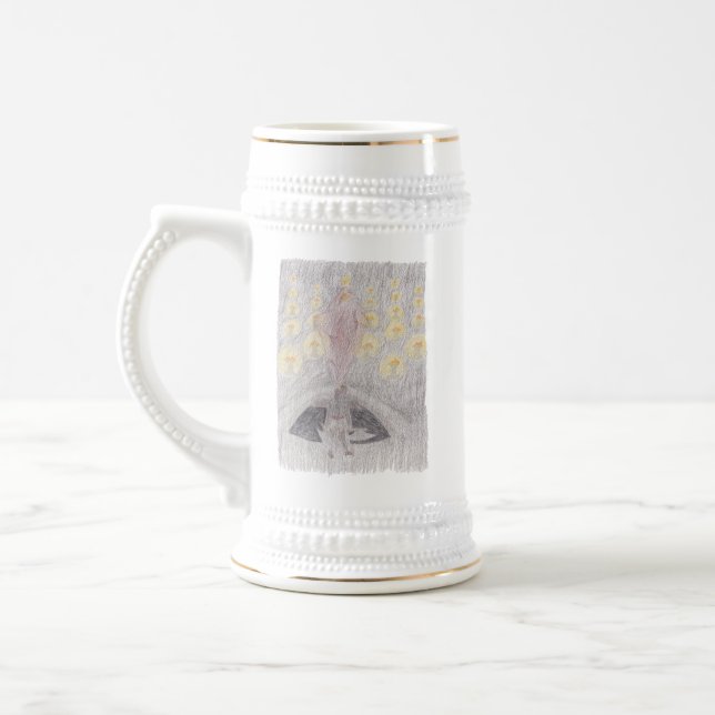 Khaos Crystal Beer Stein (Left)