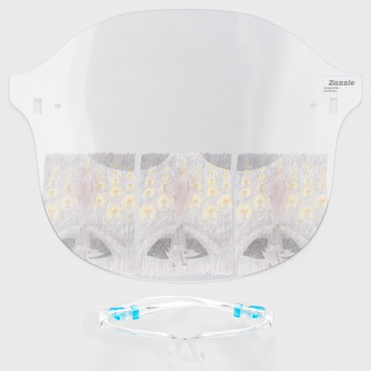 Khaos Crystal Face Shield (Front w/Glasses)
