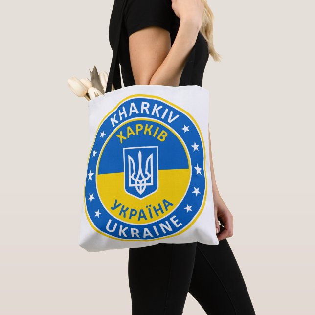 Kharkiv Ukraine Tote Bag (Close Up)