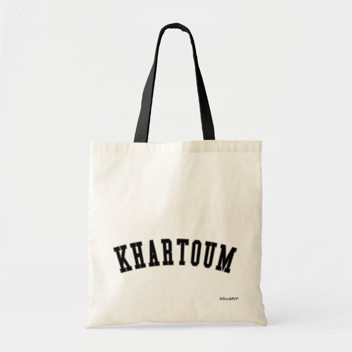 Khartoum Canvas Bag