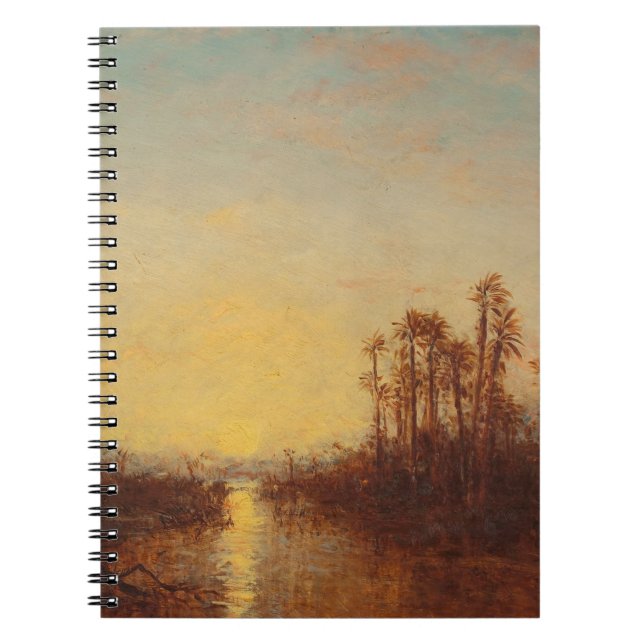 Khartoum, Coucher De Soleil – Félix Ziem Notebook (Front)