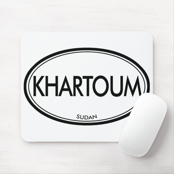 Khartoum, Sudan Mouse Pad
