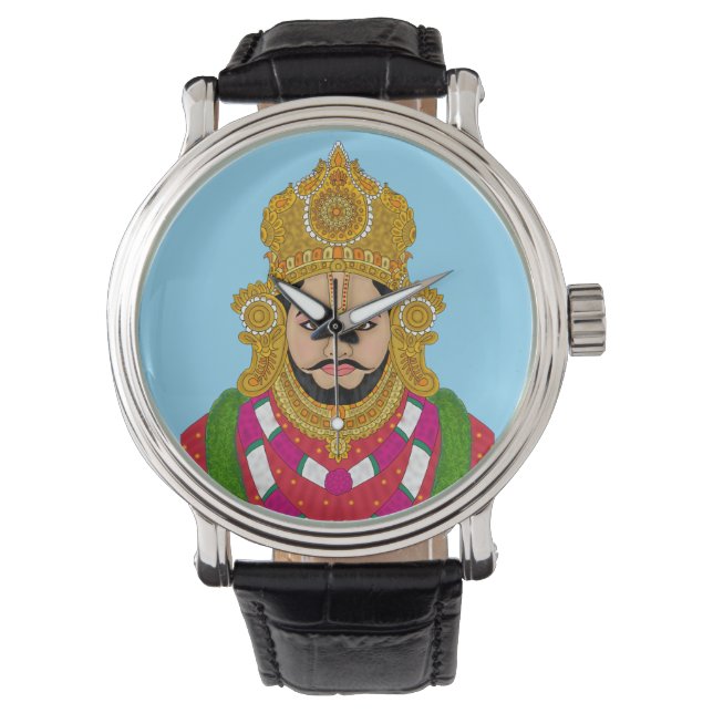 Khatu Shyam Ji Wall Clock Watch (Front)
