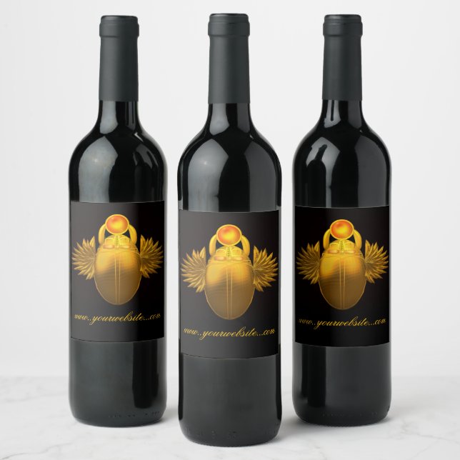 Kherpi God of the Rising Sun,personalized Wine Label (Bottles)